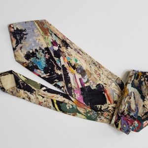 Bernini beautiful 100% silk tie silk tie